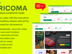 Agricoma – Organic Food Grocery Store WooCommerce Vorlage