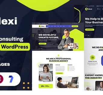 Alexi – Mehrzweck-WordPress-Vorlage für Unternehmensberatung und -dienstleistungen