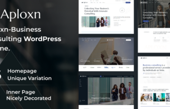 Aploxn – WordPress-Template für Unternehmensberatung