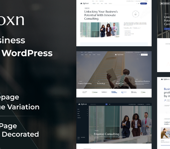 Aploxn – WordPress-Template für Unternehmensberatung