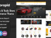 Autorapid – Responsive Layout für den Automobil- und Werkzeugladen Elementor WooCommerce