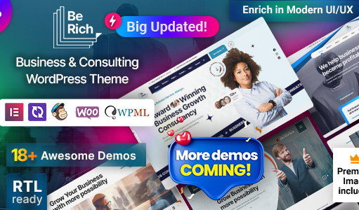 Berich – Consulting Corporate WordPress Template