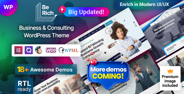 Berich – Consulting Corporate WordPress Template