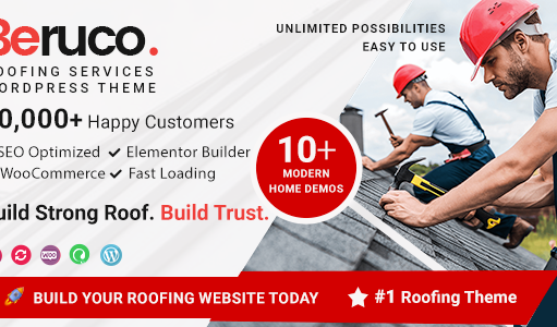 Beruco – Dachdecker-WordPress-Vorlage