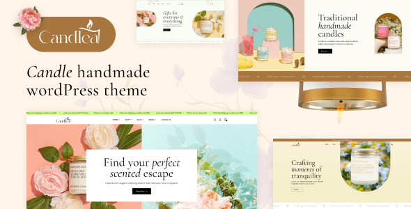 Candlea – Candle Handmade WordPress Layout