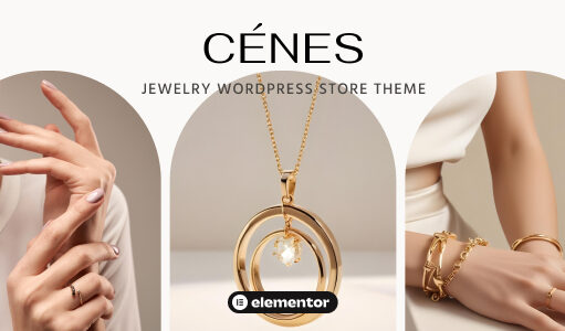 Cenes – Jewelry WordPress Store Vorlage
