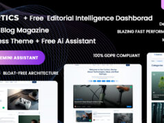 Cortics – Modernes thematisches Blog- und Magazin-WordPress-Vorlage
