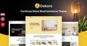 Dekoro – WooCommerce-Layout für Möbelgeschäft