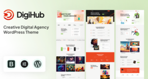 Digihub – WordPress-Layout für digitale Agenturen