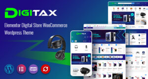 Digitax – Elementor Digital Store WooCommerce WordPress Template