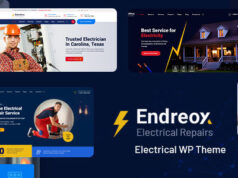Endreox – WordPress-Template für Elektroreparaturservice