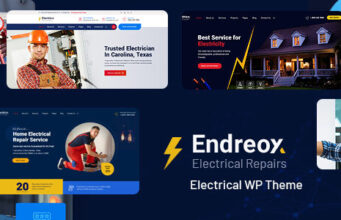 Endreox – WordPress-Template für Elektroreparaturservice