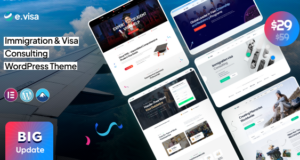 Evisa – WordPress-Vorlage für Einwanderungs- und Visaberatung