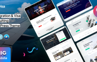 Evisa – WordPress-Vorlage für Einwanderungs- und Visaberatung
