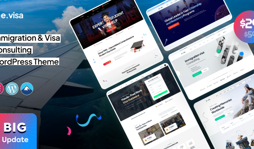 Evisa – WordPress-Vorlage für Einwanderungs- und Visaberatung