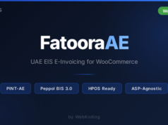 FatooraAE – UAE EIS E-Invoicing für WooCommerce