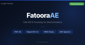 FatooraAE – UAE EIS E-Invoicing für WooCommerce