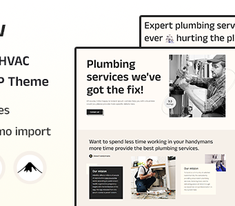 Fixflow – WordPress-Vorlage für Klempner und Heimwerker