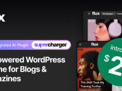 Flux – KI-gestütztes Blog- und Magazin-WordPress-Vorlage