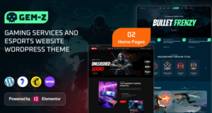 Gamezi – Ultimatives eSports- und Gaming-WordPress-Template