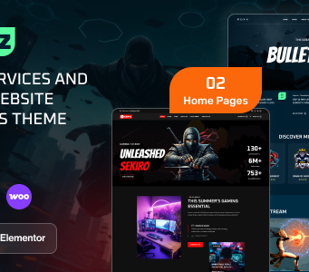 Gamezi – Ultimatives eSports- und Gaming-WordPress-Template