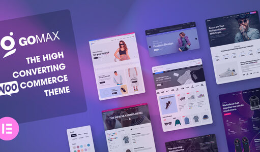 Gomax – Elementor WooCommerce WordPress Vorlage
