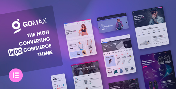 Gomax – Elementor WooCommerce WordPress Vorlage