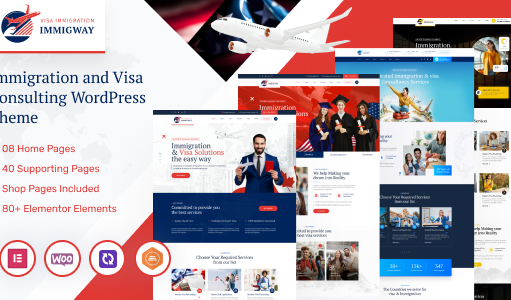 Immigway – WordPress-Template für Einwanderungs- und Visaberatung
