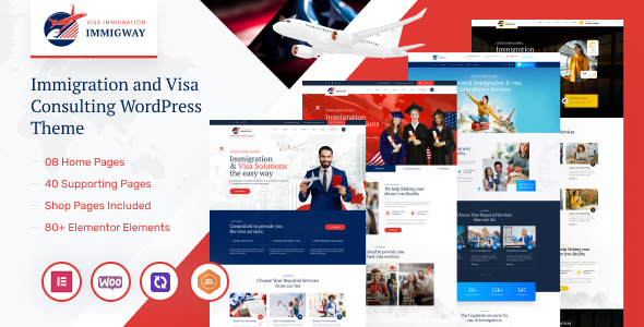 Immigway – WordPress-Template für Einwanderungs- und Visaberatung