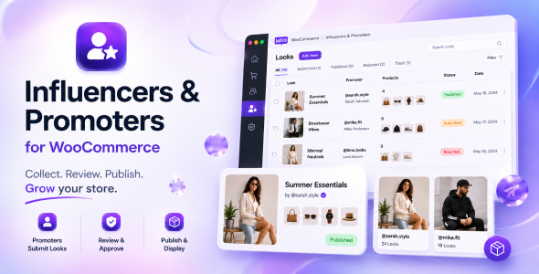 Influencer und Promoter für WooCommerce