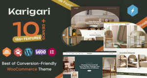 Karigari – Professionelles WooCommerce-Template für Möbel und Heimdekoration