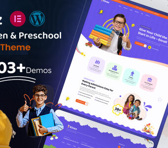 Kinez – WordPress-Layout für Kindergarten und Schule