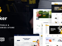 Maker – Tools Store WordPress-Vorlage mit KI