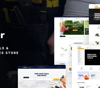 Maker – Tools Store WordPress-Vorlage mit KI
