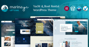 Marina – WordPress-Template für Yachtclub und Mietboote