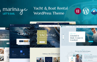 Marina – WordPress-Template für Yachtclub und Mietboote