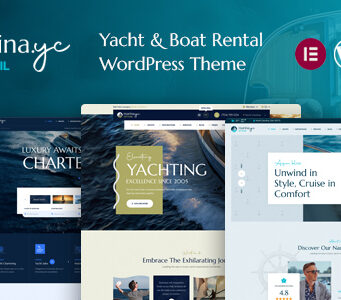Marina – WordPress-Template für Yachtclub und Mietboote