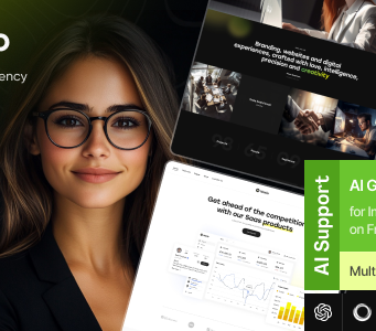 Nexio – Kreatives WordPress-Template für digitale Agenturen