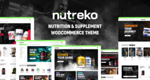 Nutreko – WooCommerce-Template für Ernährung und Nahrungsergänzungsmittel