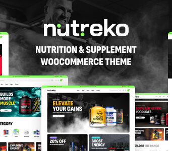 Nutreko – WooCommerce-Template für Ernährung und Nahrungsergänzungsmittel