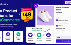 Optiontics – Produktoptionen und Add-Ons für WooCommerce (KI-gestützt)