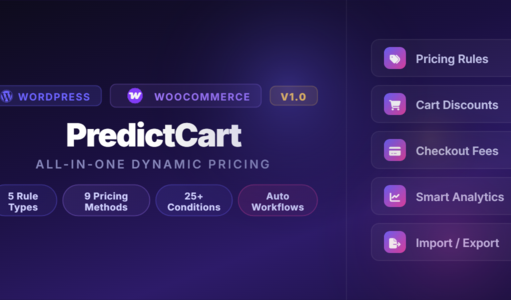 PredictCart – Dynamische Preise und Rabatte für WooCommerce