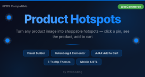 Produkt-Hotspots – Interaktive, einkaufbare Produktbilder für WooCommerce