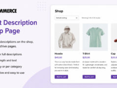Produktbeschreibung auf Shop- und Archivseiten für WooCommerce