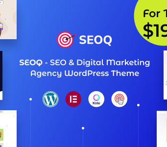 SEOQ – SEO- und digitales Marketing-Agentur-WordPress-Template