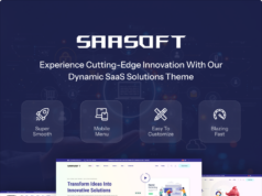 SaaSoft – SaaS, Tech-Startup-WordPress-Vorlage