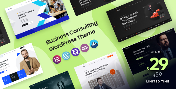 Seargin – WordPress-Template für Unternehmensberatung