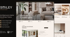 Smiley – WordPress-Template für Architektur und Inneneinrichtung