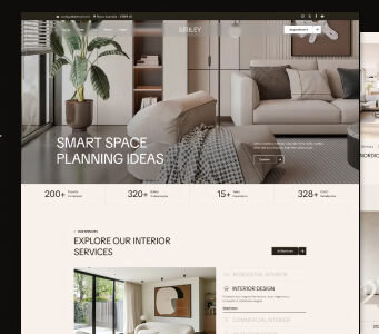 Smiley – WordPress-Template für Architektur und Inneneinrichtung