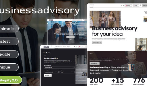 Unternehmensberatung – Life- und Business-Coach Shopify Layout OS 2.0
